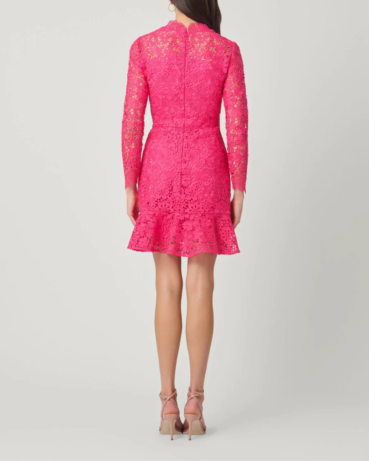 Shoshanna Gracie Dress - Magenta - Image 3 of 3