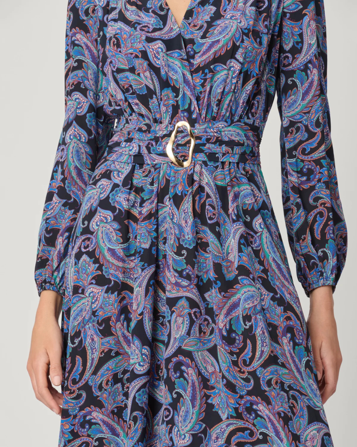 Shoshanna Kendall Dress - Violet Multi - Image 2 of 3