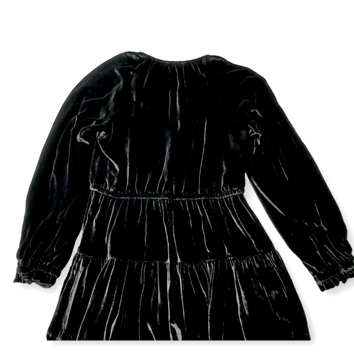 Ulla Johnson Audrey Velvet Dress - Black - Image 5 of 6