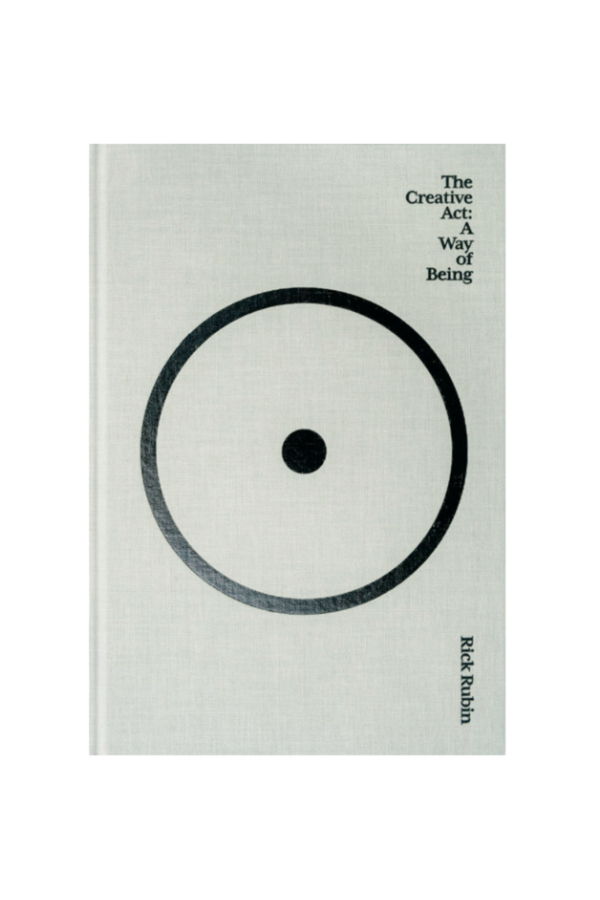 "The Creative Act" by Rick Rubin Book