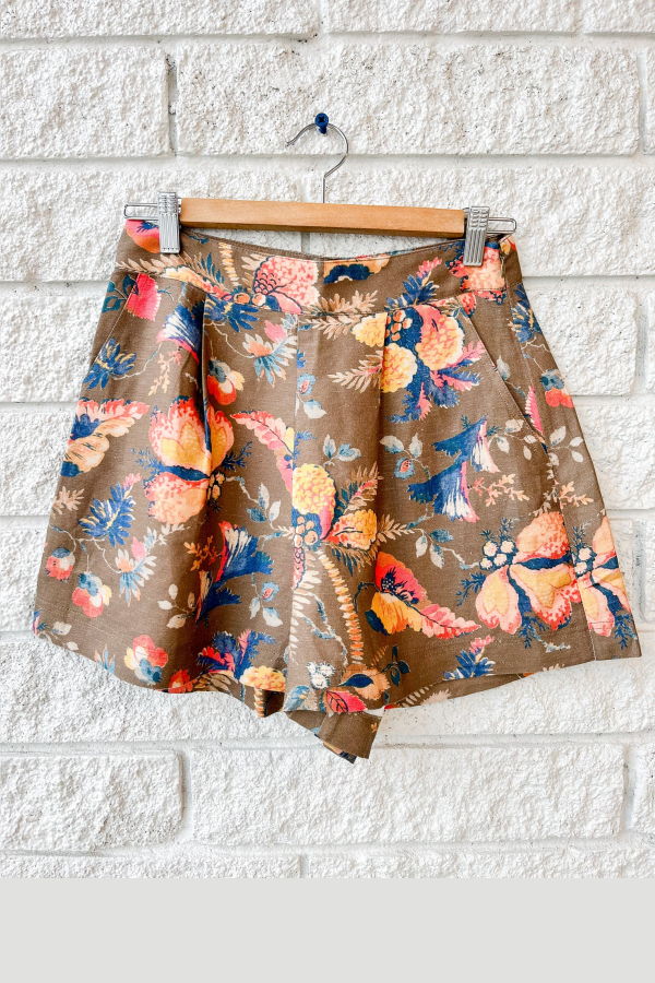 Hunter Bell Ashton Short Shorts - Olive Floral