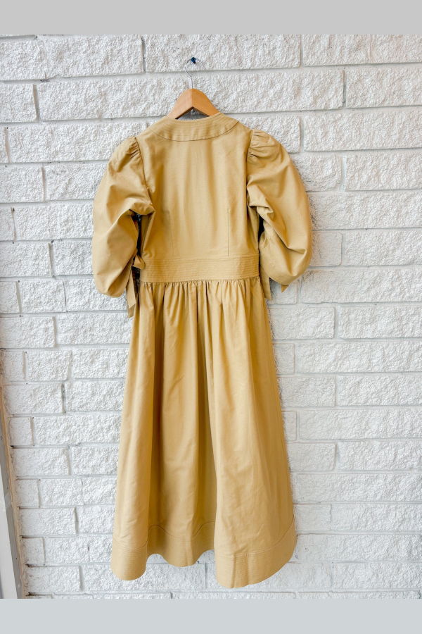 Hunter Bell Lavin Dress - British Khaki