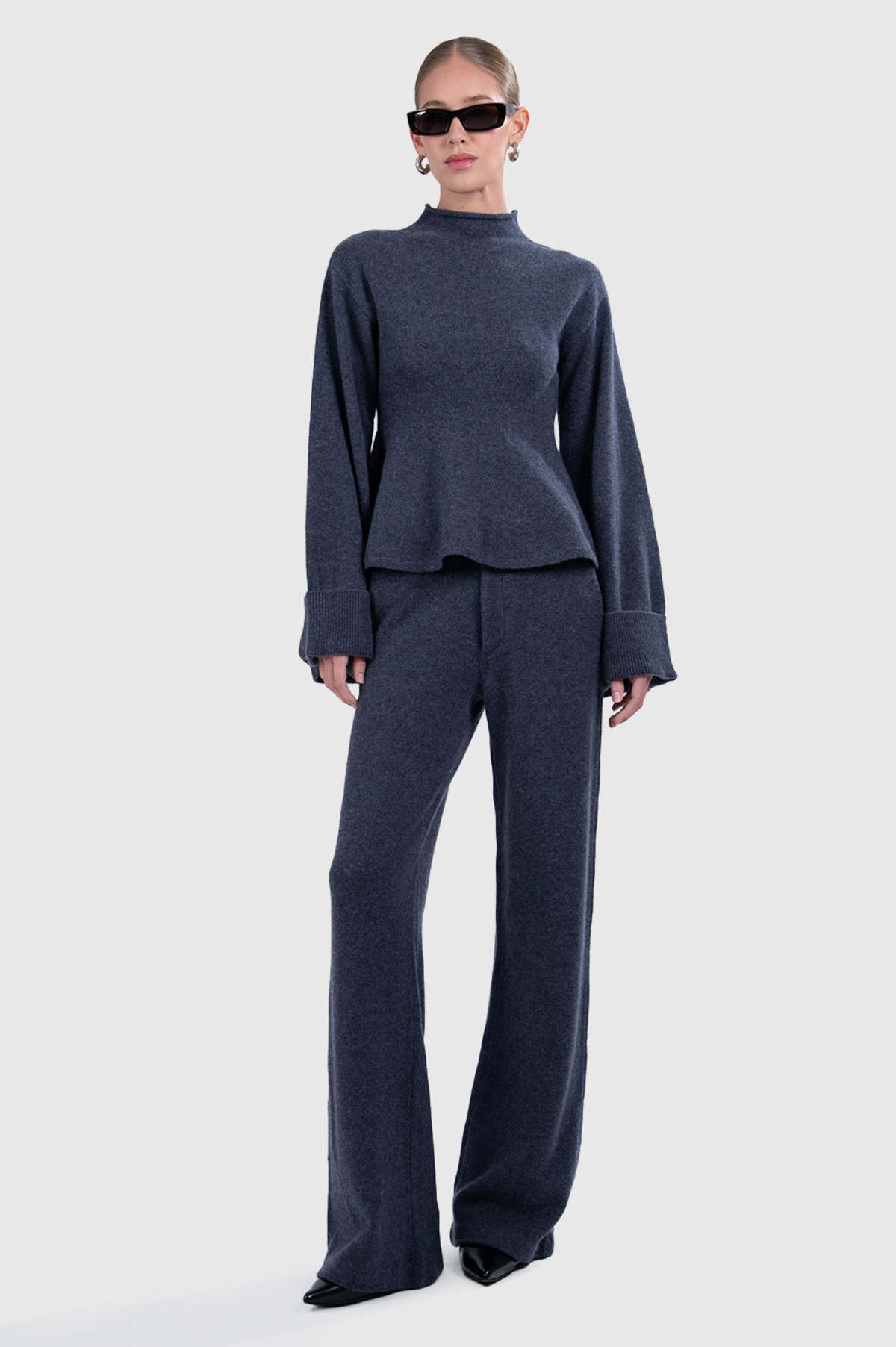 Parentezi Beatrice Pants - Steel - Image 2 of 4