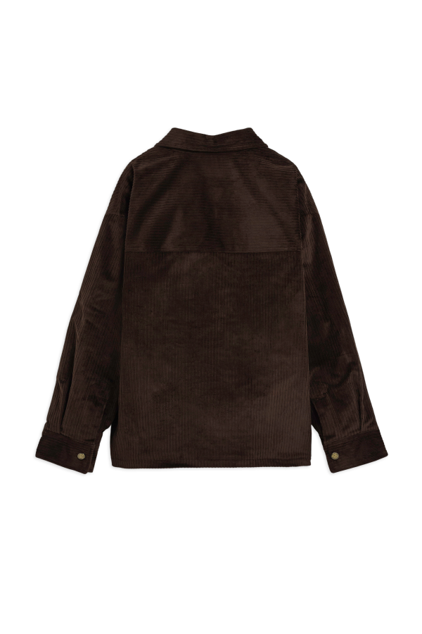 MARKET Velvet Zip Up Overshirt
