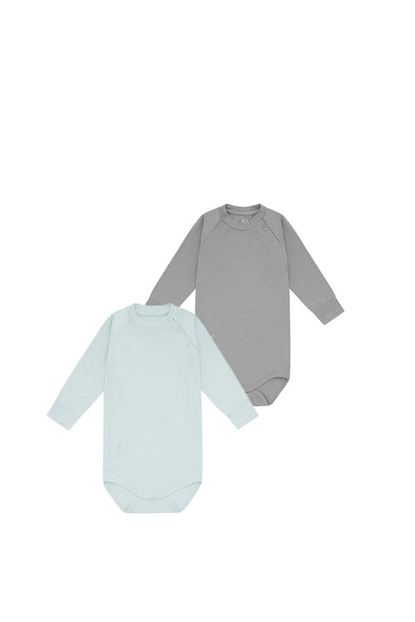 Kids Vild House of Little LS Bamboo Bodysuit Set