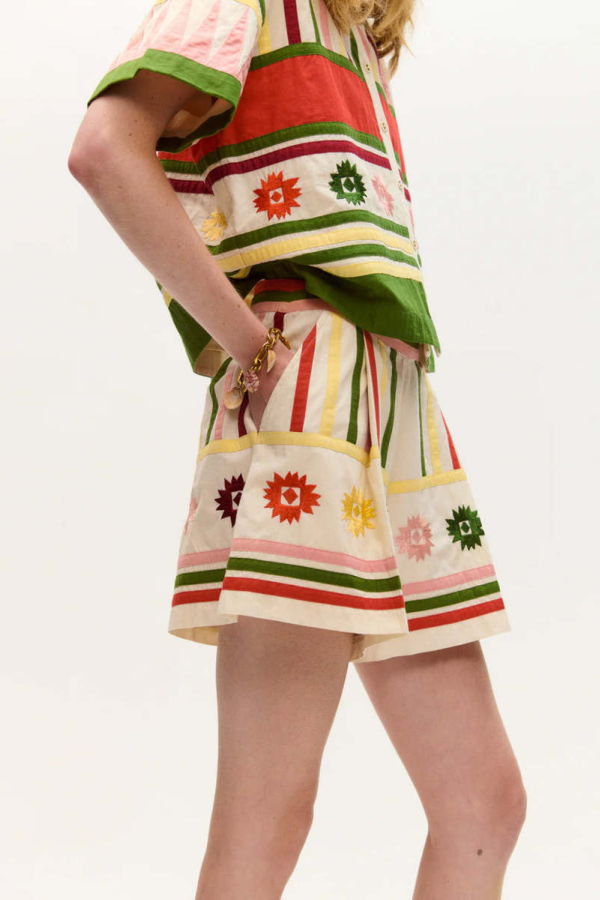 Carolina K Roma Shorts - Gardenia