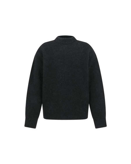 AMOMENTO Half Zip-Up Knit Sweater | Garmentory