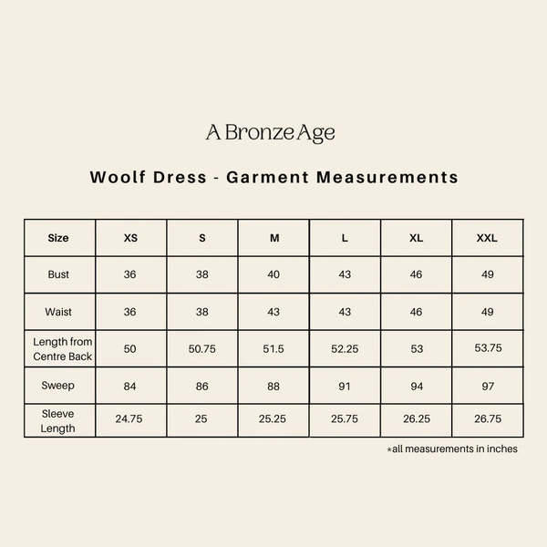 Bronze Age Woolf Dress