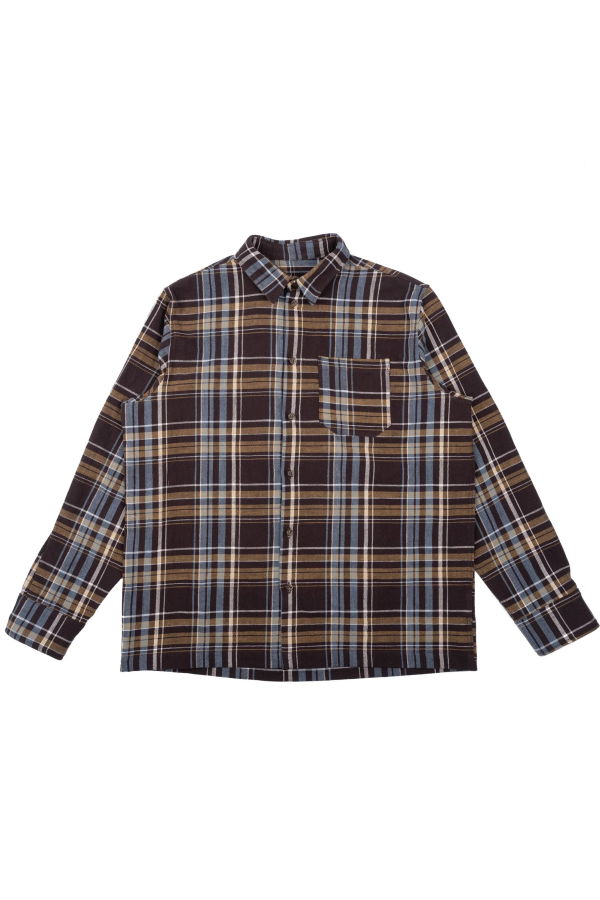 Naked & Famous True Shirt Slub Yarn Flannel Shirt