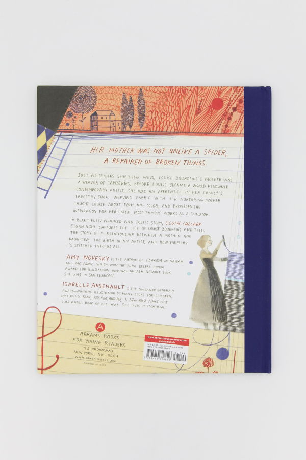 "Cloth Lullaby: The Woven Life of Louise Bourgeois" by Amy Novesky Book