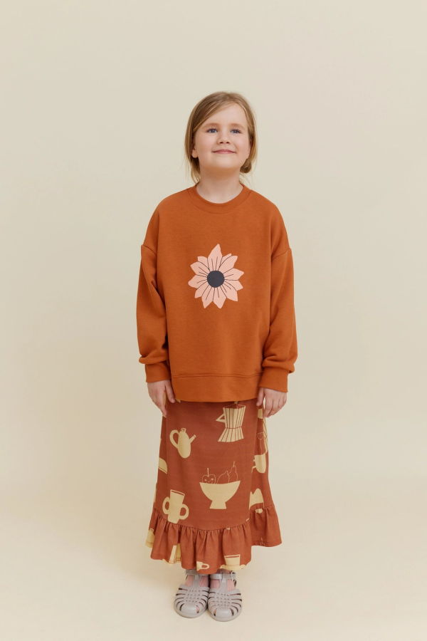 KIDS OXOX Club Sunflower Sweatshirt