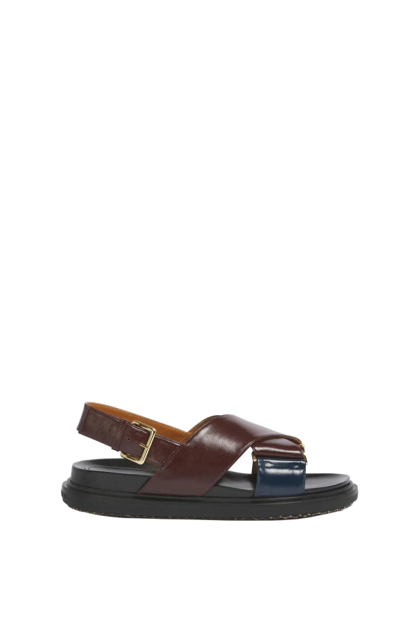 Marni Leather Fussbet Sandal