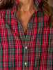 Frank & Eileen Eileen Relaxed Button-Up Shirt - Multi Red, Blue Plaid - Thumbnail 3