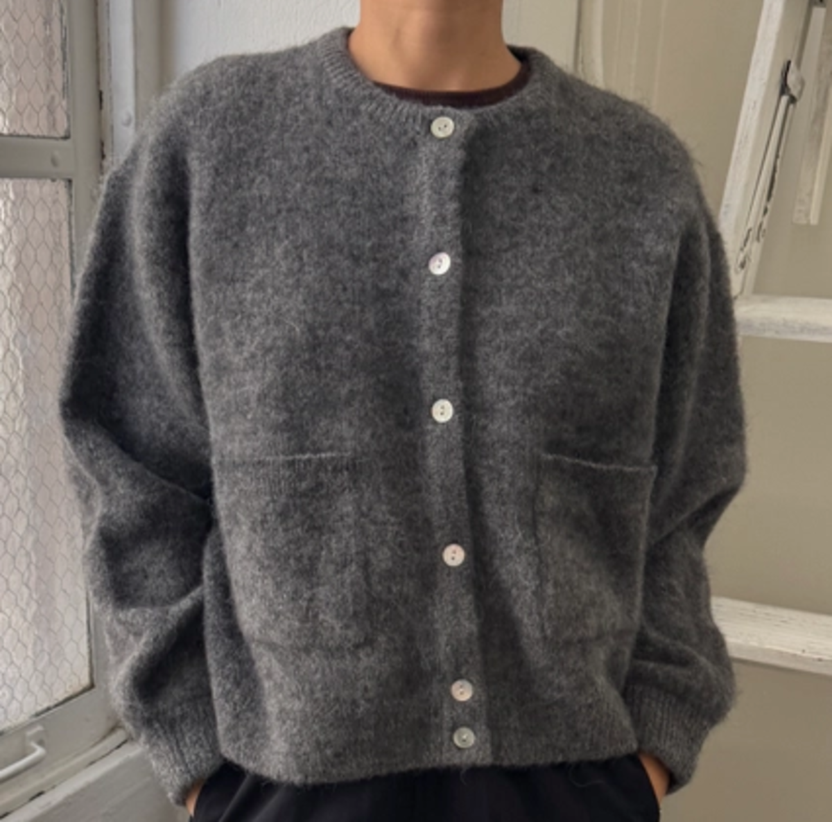 Le Bon Shoppe Amlie Alpaca Cardigan - Image 1 of 3