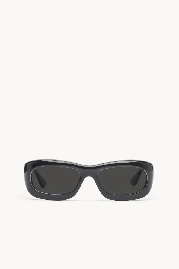 Port Tanger Ghaib Sunglasses - Black Acetate + Black Lens