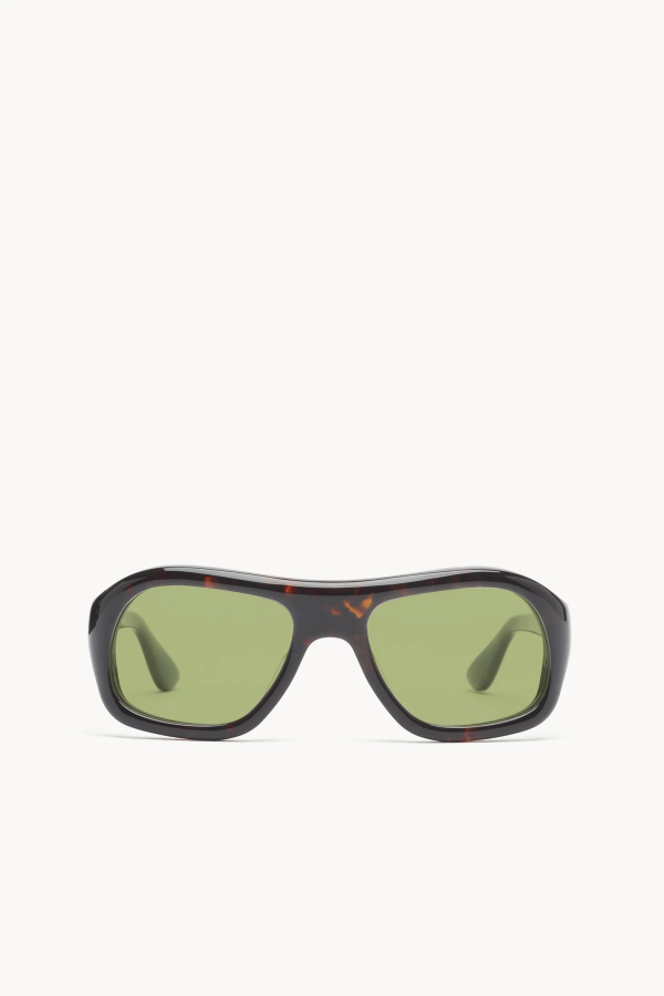 Port Tanger Gray Optical Frame - Myrrh Acetate + Olive Lens