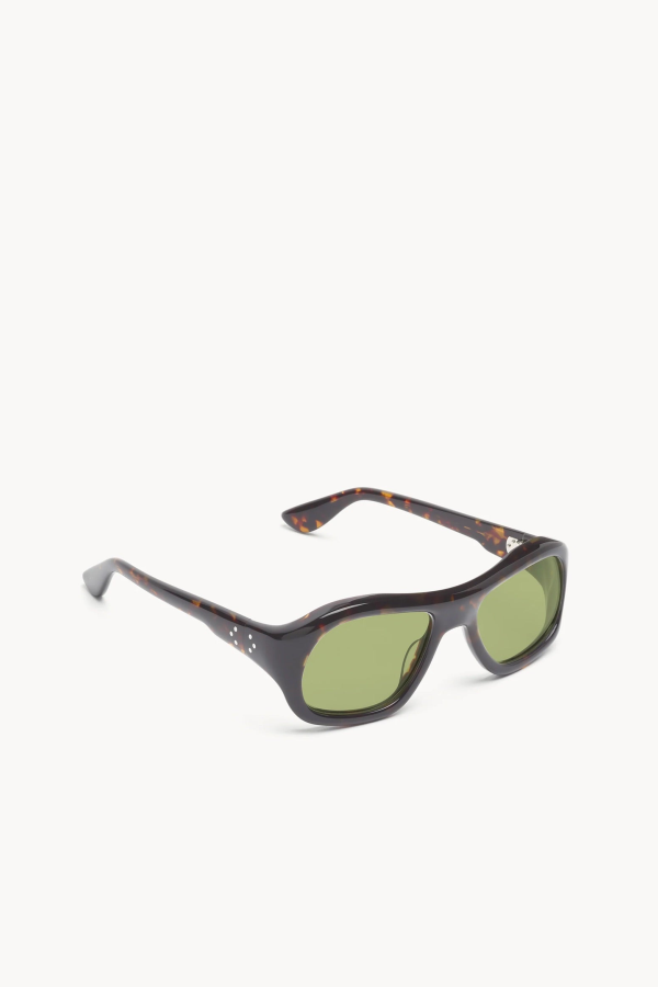 Port Tanger Gray Optical Frame - Myrrh Acetate + Olive Lens