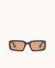 Port Tanger Mektoub Sunglasses - Alkakaw Acetate + Tobacco Lens - Thumbnail 1