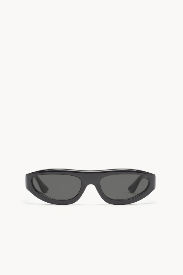 Port Tanger UNS Sunglasses - Black Acetate + Black Lens