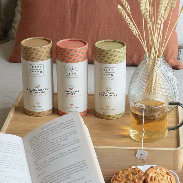 Kazi Yetu Herbal Wellness Bundle Tea