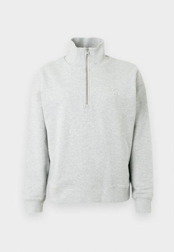 Maison Kitsun Turtle Neck - Light Grey