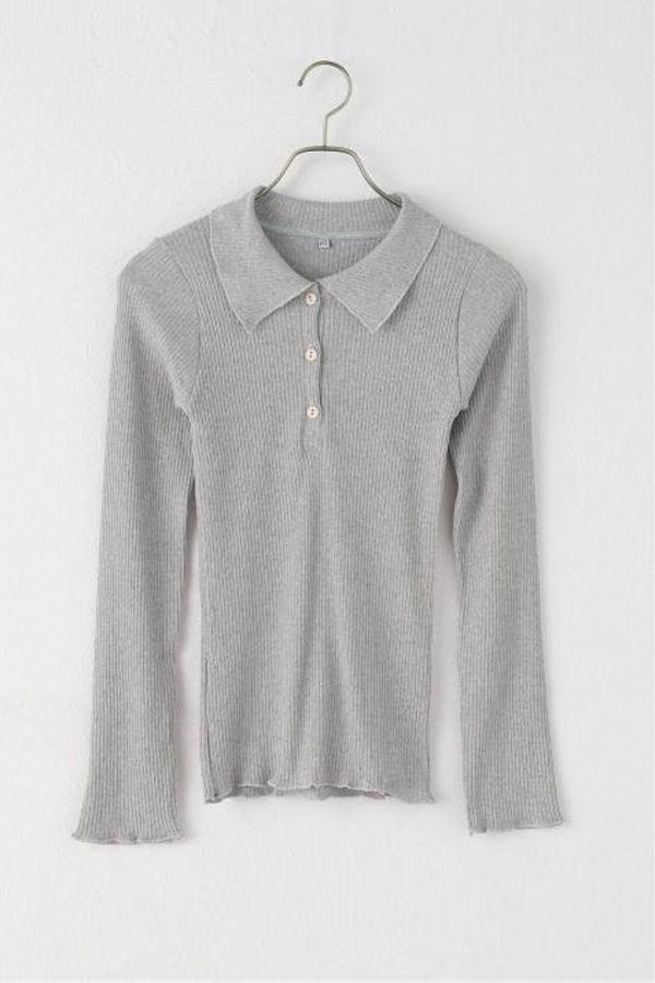 Baserange Knitwear - Grey Melange