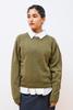 Margaret Howell Sweater - Juniper Green - Thumbnail 1