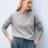 White + Warren Cashmere Crew Sweater - Thumbnail 1
