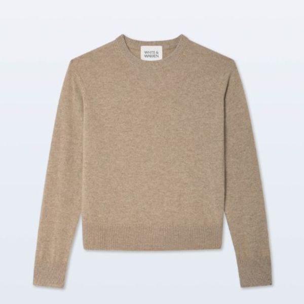 White + Warren Cashmere Crew Sweater