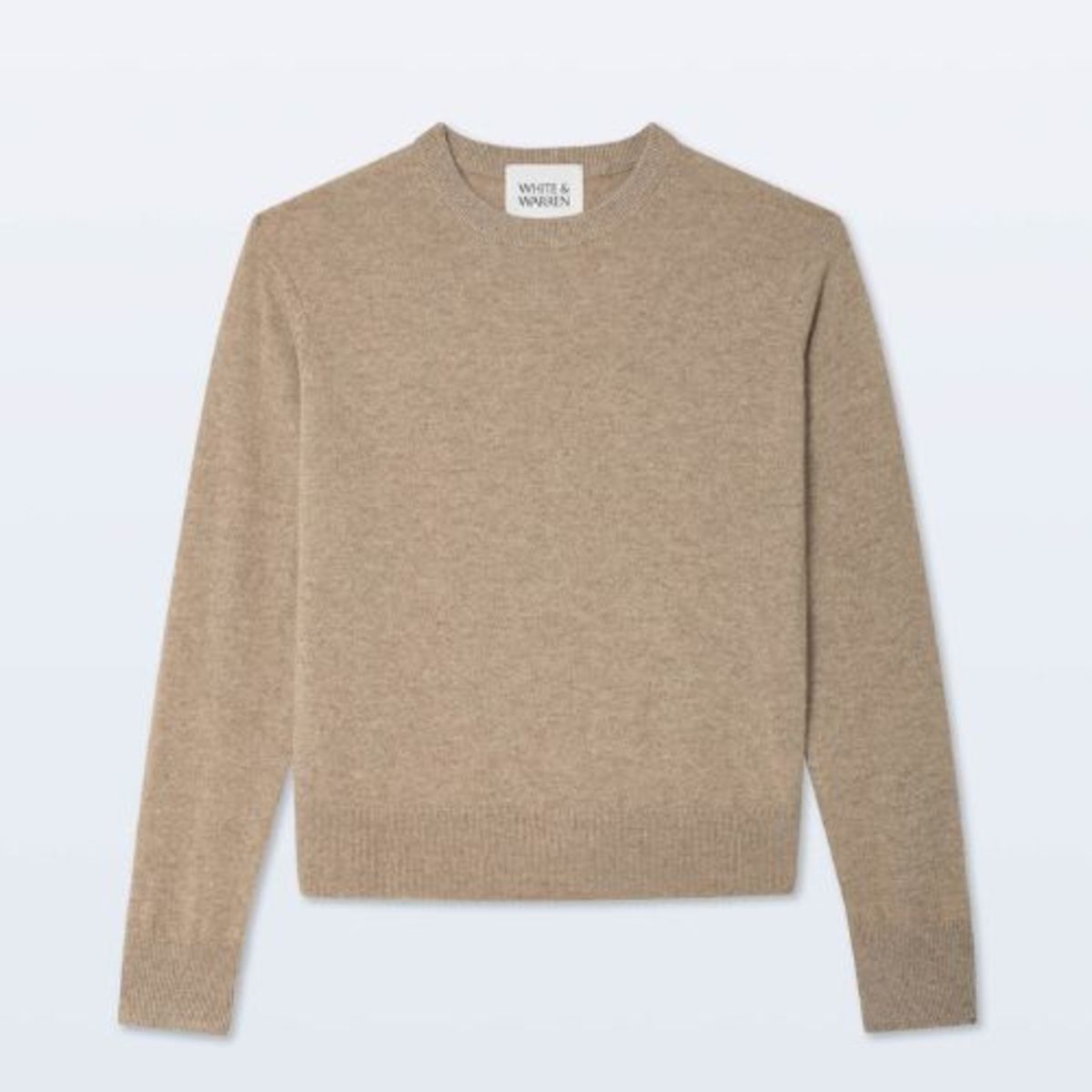 White + Warren Cashmere Crew Sweater - Image 6 of 8