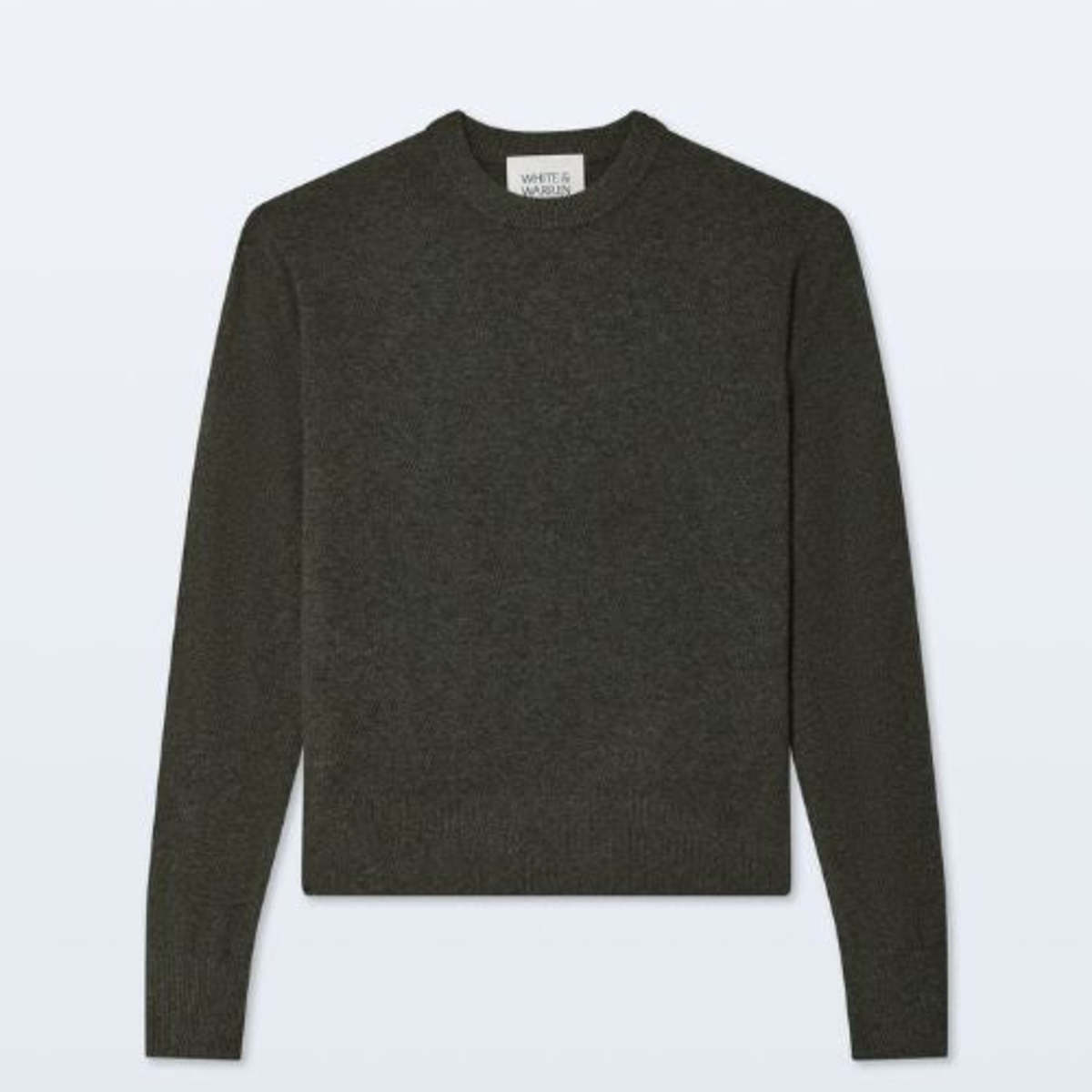 White + Warren Cashmere Crew Sweater - Image 8 of 8