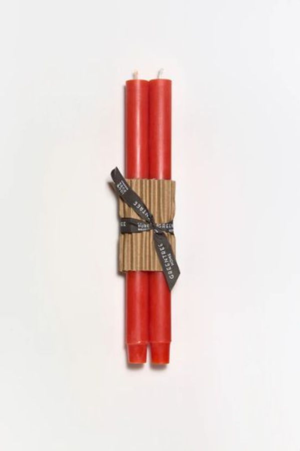 Greentree Church Taper Beeswax Candle