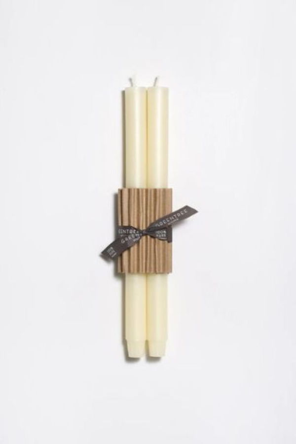 Greentree Church Taper Beeswax Candle
