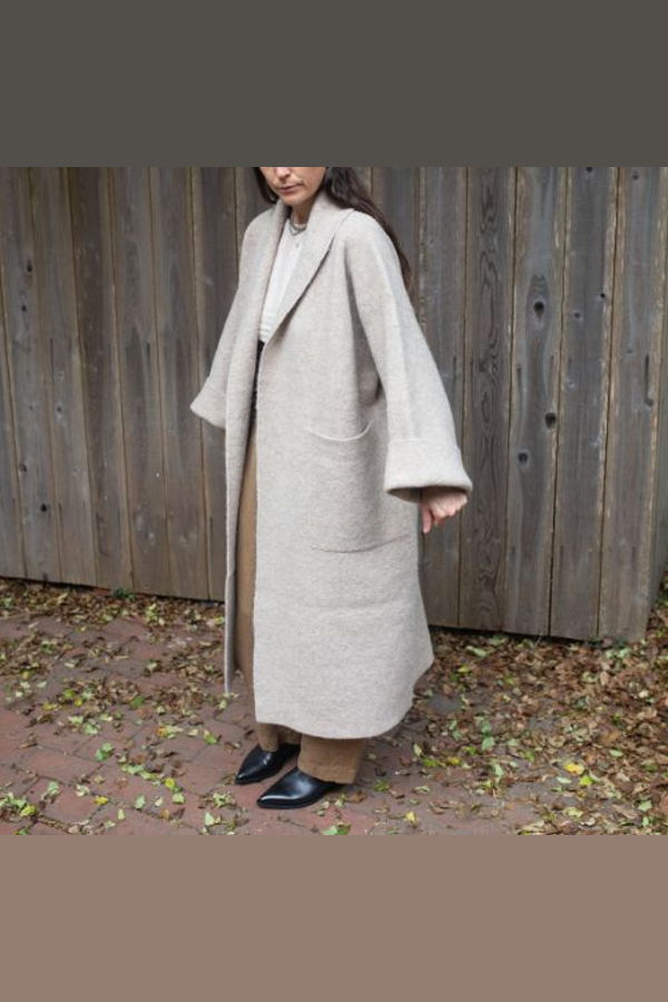 Lauren Manoogian Double Face Long Coat