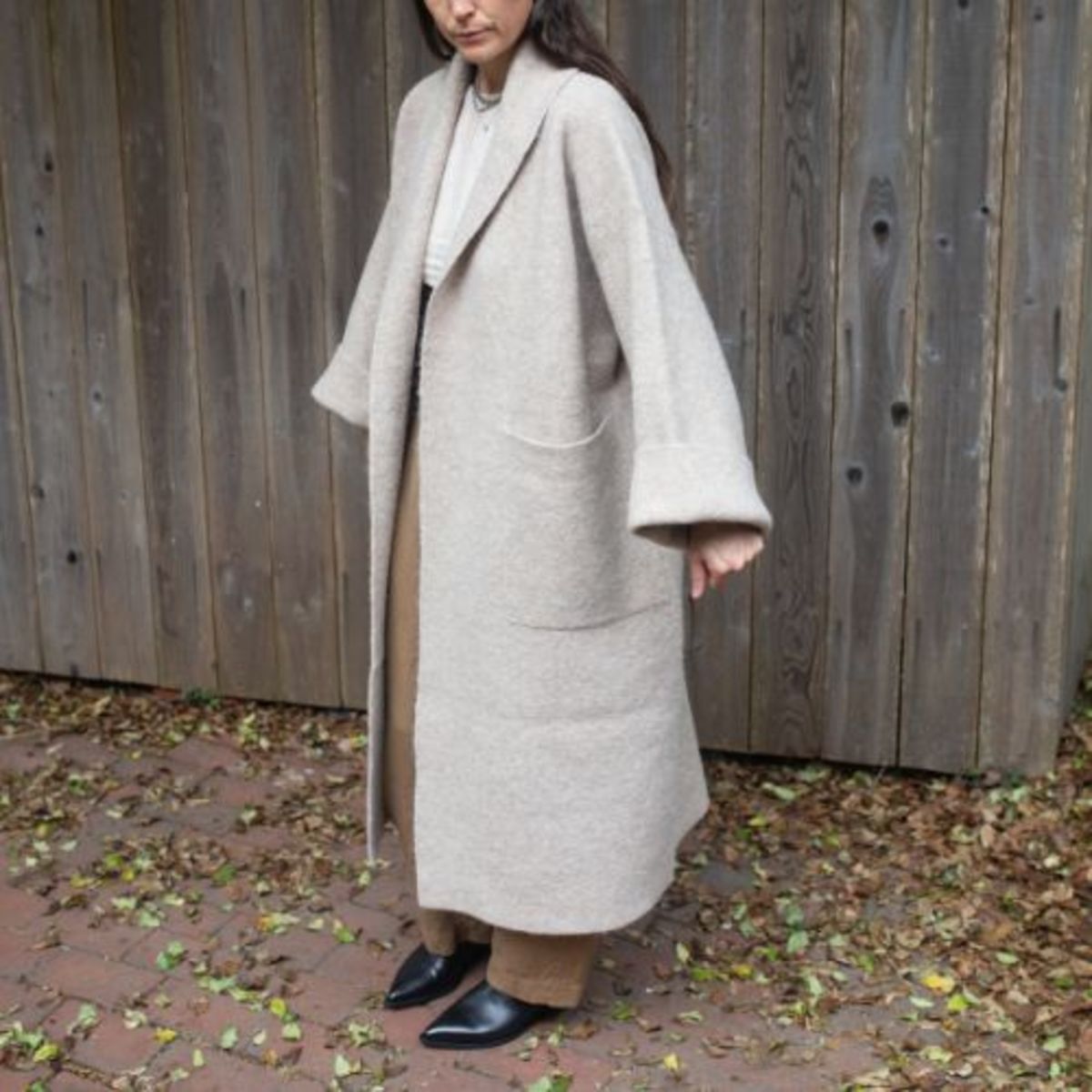 Lauren Manoogian Double Face Long Coat - Image 1 of 5