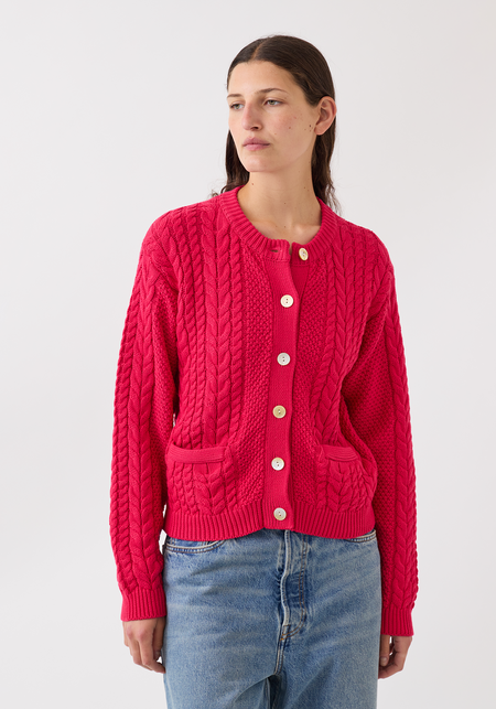 DEMYLEE Jodie Organic Cotton Cardigan | Garmentory