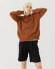 The Knotty Ones Ramuma Sweater - Cinnamon Brown - Thumbnail 1