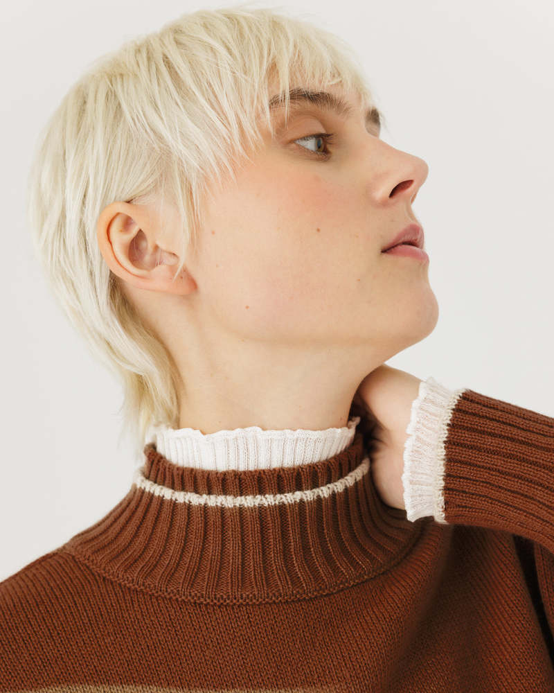 The Knotty Ones Ramuma Sweater - Cinnamon Brown