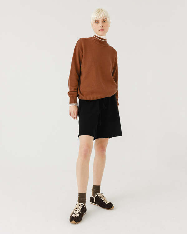 The Knotty Ones Ramuma Sweater - Cinnamon Brown