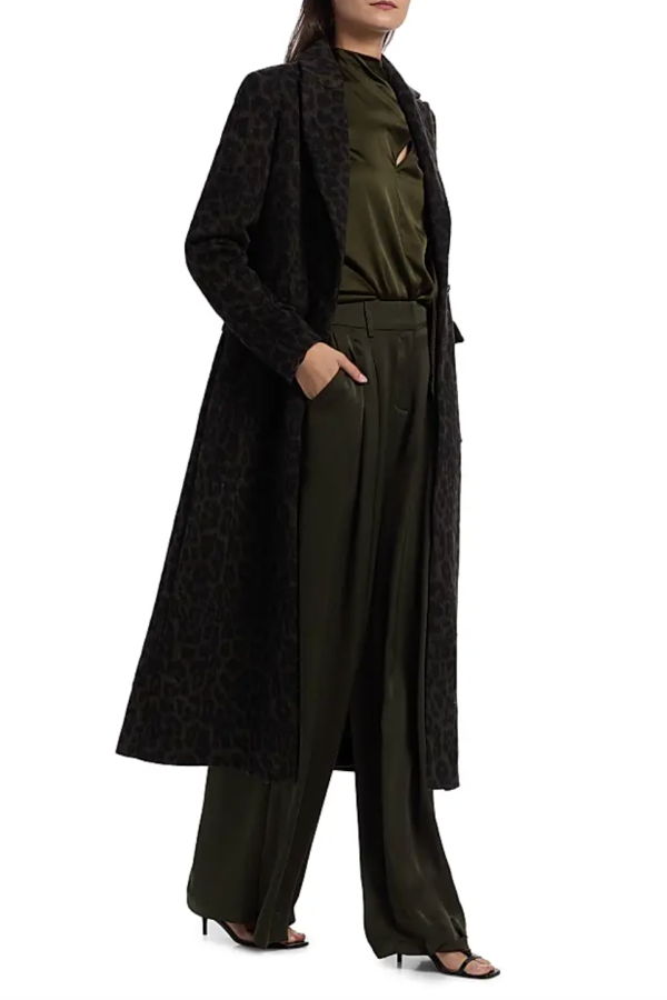 Ramy Brook Oscar Wide Leg Pant - Deep Olive