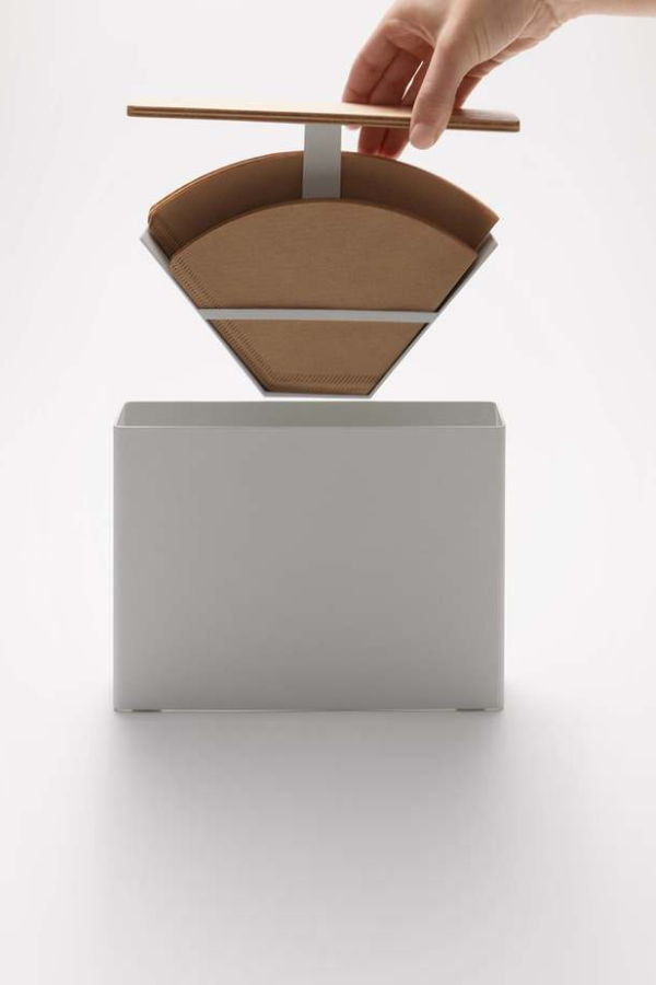 Yamazaki Home Coffee Filter Case - Size 04 - White