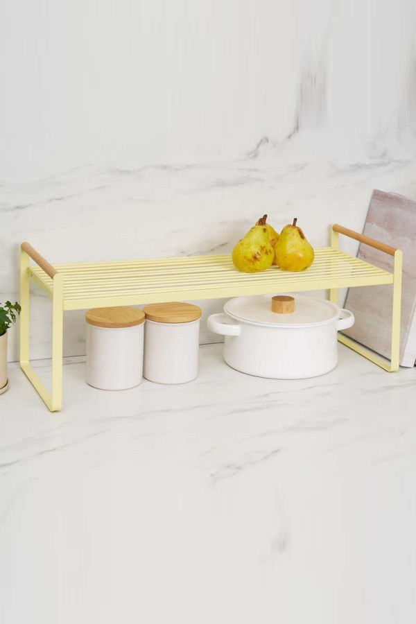 Yamazaki Home Countertop Wire Shelf - Yellow Pear