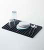 Yamazaki Home Folding Dish Drainer Mat & Trivet - White - Thumbnail 7