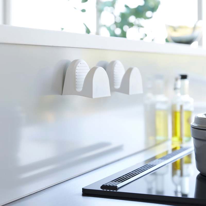 Yamazaki Home Magnetic Pot Holders - Set of 2 - Silicone
