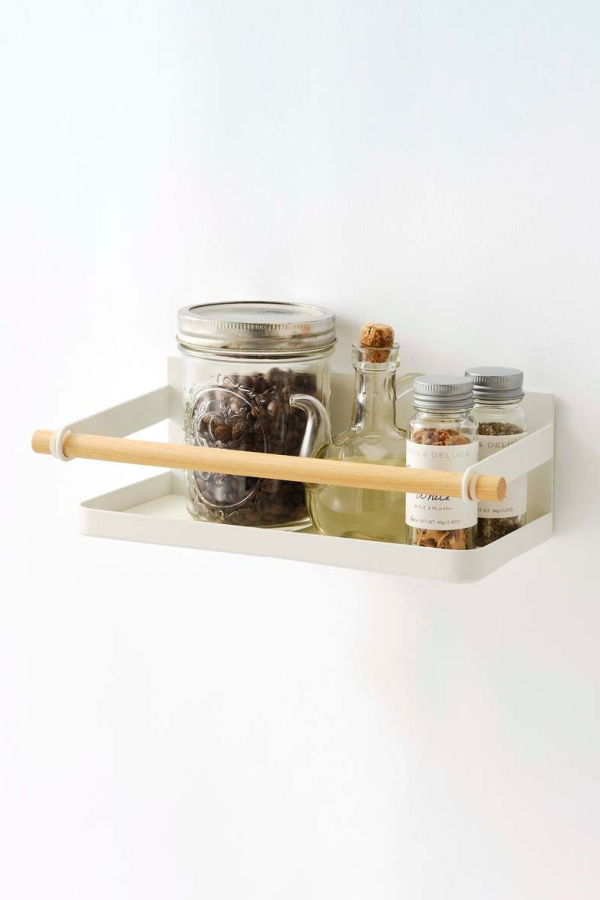 Yamazaki Home Magnetic Storage Caddy - White