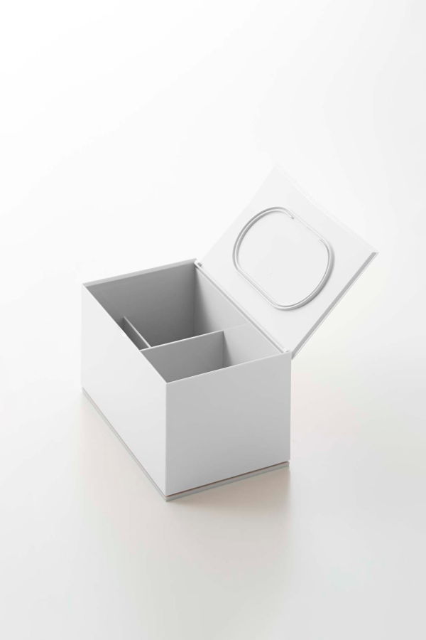 Yamazaki Home Skincare Organizer - White/Black