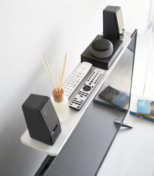 Yamazaki Home VESA-Compliant TV Shelf Yamazaki Home VESA-Compliant TV Shelf