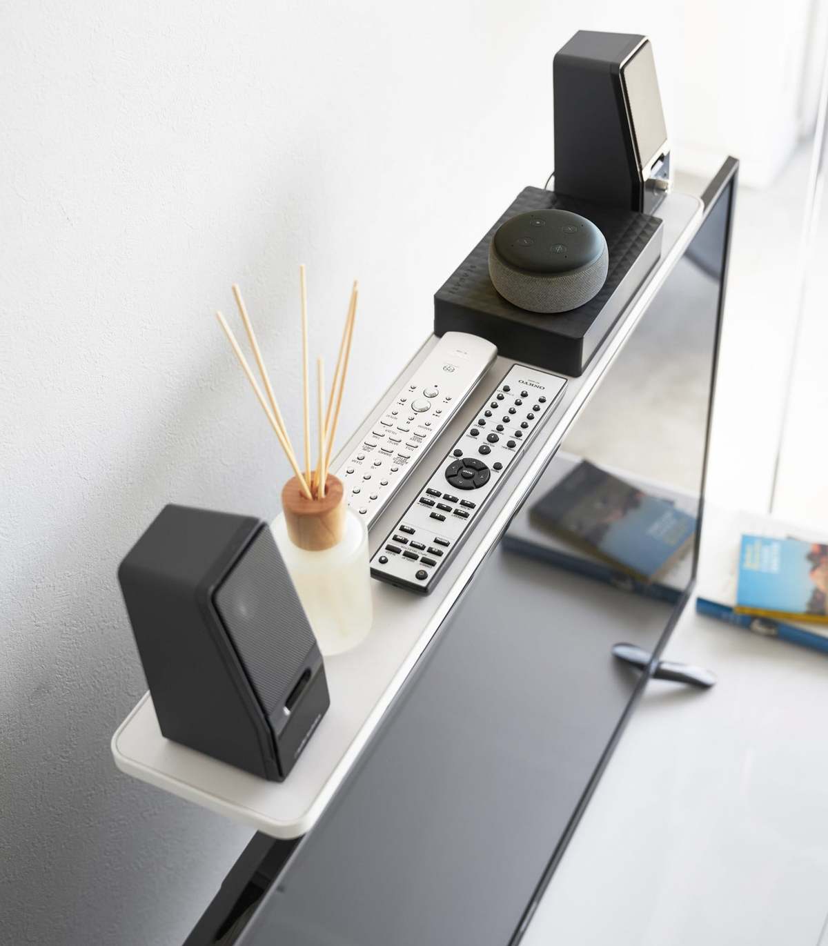 Yamazaki Home VESA-Compliant TV Shelf - Image 1 of 10