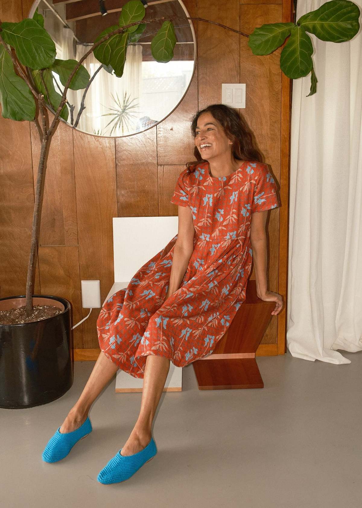 Ace & Jig Avi Dress - Birdcage - Image 1 of 6