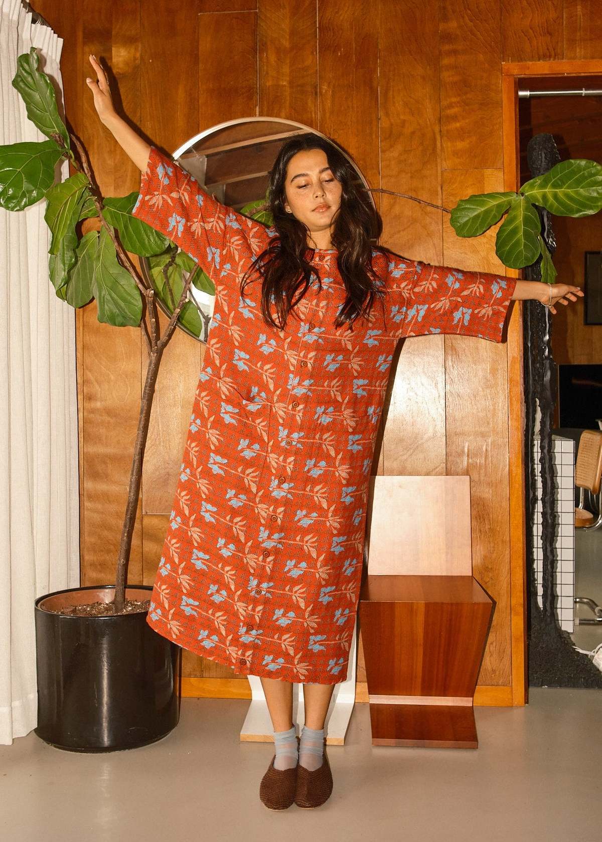 Ace & Jig Nieves Dress - Birdcage - Image 3 of 9